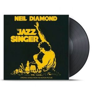 Neil Diamond The Jazz Singer Vinyl Record - Black and Gold